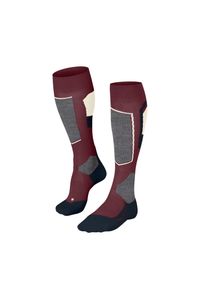 Podkolanówki damskie Falke SK4 Advanced. Kolor: czerwony, fioletowy, wielokolorowy, brązowy. Sport: narciarstwo #1