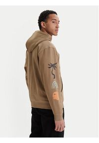 RVCA Bluza Deep Think EVYSF00138 Beżowy Boxy Fit. Kolor: beżowy. Materiał: bawełna #5