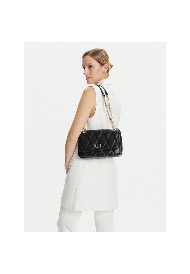 TwinSet - Torebka TWINSET. Kolor: czarny