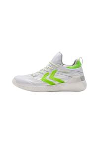 Buty do chodzenia męskie Hummel Algiz 2.0. Zapięcie: sznurówki. Kolor: żółty, biały, wielokolorowy. Materiał: materiał, syntetyk. Szerokość cholewki: normalna. Sport: turystyka piesza