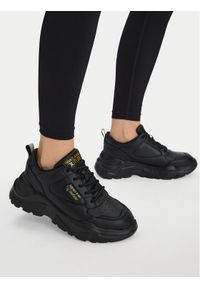 Versace Jeans Couture Sneakersy 80VA3SC2 ZPB71 899 Czarny. Kolor: czarny. Materiał: skóra #1