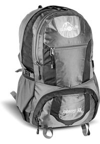 ZSPORT - Backpack Sur5al Yukon 50L Gray - Idealny dla spacerowiczów. Kolor: wielokolorowy. Materiał: poliester. Wzór: paski