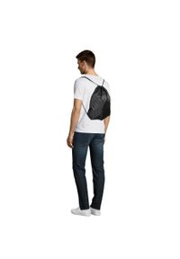 SOL'S - Urban Plain Drawstring Bag. Kolor: czarny