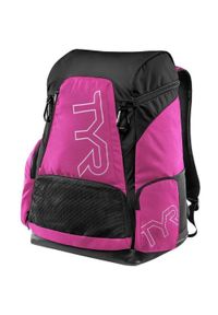 TYR - Plecak Na Basen Unisex Tyr Alliance Team Backpack 45L. Kolor: wielokolorowy, czarny, fioletowy. Materiał: poliester