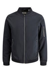 Jack & Jones - Jack&Jones Kurtka bomber Rush 12165203 Czarny Regular Fit. Kolor: czarny. Materiał: syntetyk