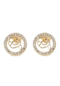 Karl Lagerfeld - Kolczyki KARL LAGERFELD 240W3905 Gold. Materiał: metalowe. Kolor: złoty #1