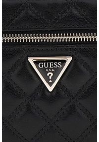 Guess - GUESS Czarna torebka damska Giully. Kolor: czarny. Materiał: skórzane #3