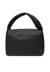 TOMMY HILFIGER - Tommy Hilfiger Torebka City Leather Shoulder Bag AW0AW18152 Czarny. Kolor: czarny. Materiał: skórzane #6