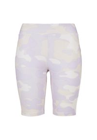 Damskie uda z wysoką talią Urban Classics Tech. Kolor: fioletowy. Długość: krótkie #1