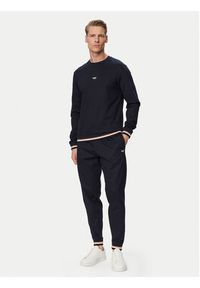 BOSS Bluza Iconic 50554836 Granatowy Regular Fit. Kolor: niebieski. Materiał: bawełna #5
