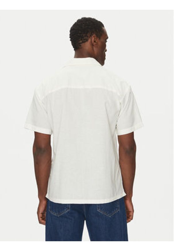 Jack & Jones Koszula Breeze Resort 12268967 Biały Relaxed Fit. Kolor: biały. Materiał: bawełna