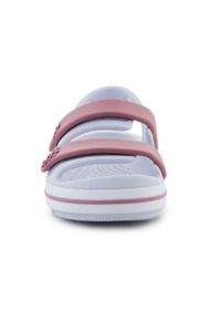 Buty do chodzenia niemowlęce Crocs Crocband Cruiser. Zapięcie: rzepy. Kolor: biały. Materiał: materiał, syntetyk. Sport: turystyka piesza