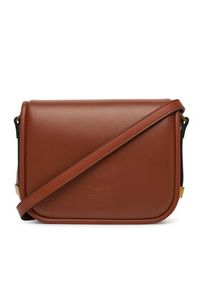 Pinko - PINKO Torba Love Box Bag Fl Mini PE 25 PLTT 104297 A26L Brązowy. Kolor: brązowy. Materiał: skórzane #5
