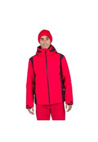 Kurtka Narciarska Rossignol męska Velika JKT czerwona. Kolor: czerwony. Sezon: zima. Styl: wakacyjny #1