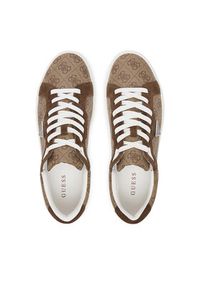 Guess Sneakersy FMTTO3 ELL12 Beżowy. Kolor: beżowy. Materiał: skóra #5
