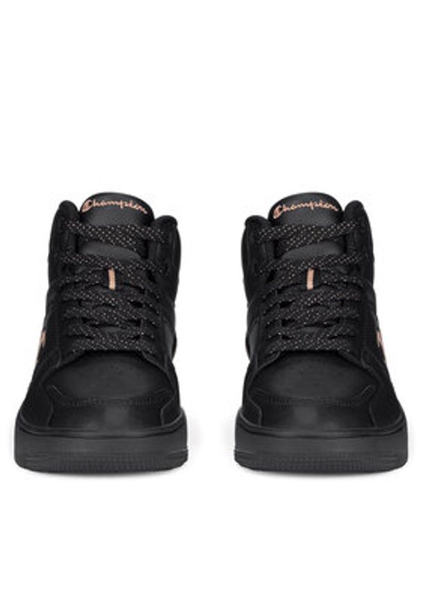 Champion Sneakersy REBOUND 2.0 MID S11471-KK005 Czarny. Kolor: czarny. Materiał: materiał