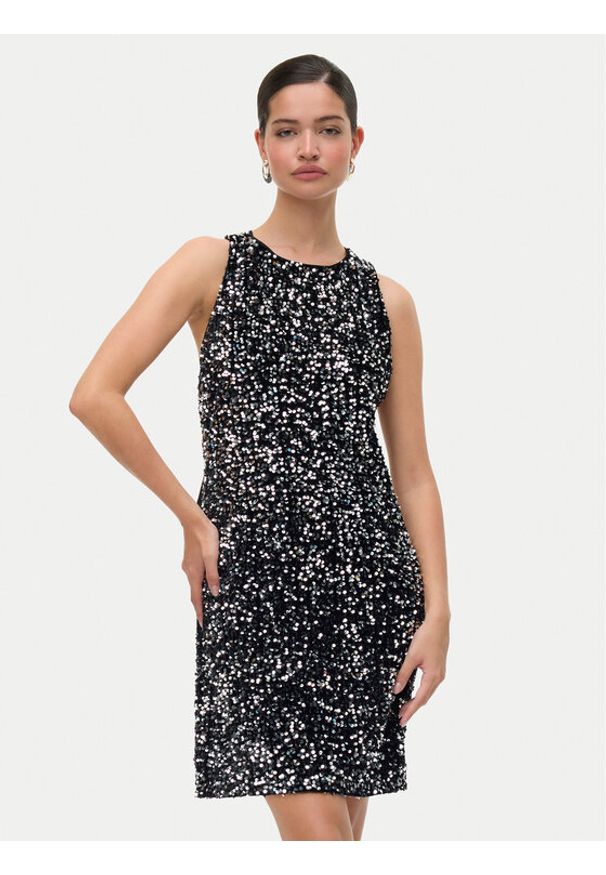 Vero Moda Sukienka koktajlowa Bella 10335720 Czarny Slim Fit. Kolor: czarny. Materiał: syntetyk. Styl: wizytowy
