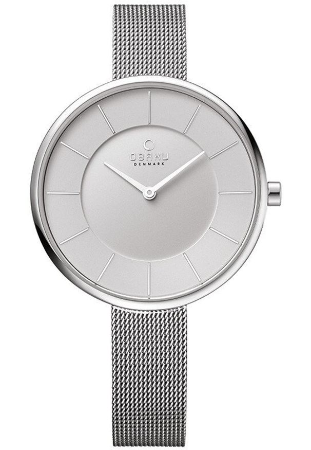 OBAKU - Zegarek damski Obaku Denmark V185LXCIMC srebrny. Kolor: srebrny