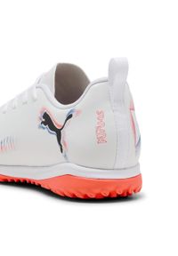 Puma - Młodzieżowe buty piłkarskie FUTURE 8 PLAY TT, średnia wysokość PUMA. Kolor: czerwony, biały, wielokolorowy, czarny. Sport: piłka nożna