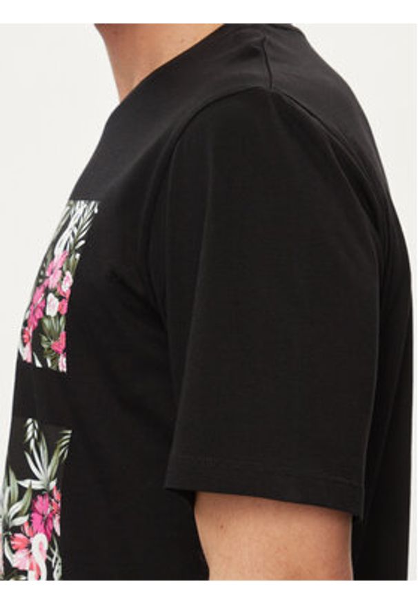 Jack & Jones - Jack&Jones T-Shirt Chill 12248072 Czarny Standard Fit. Kolor: czarny. Materiał: bawełna