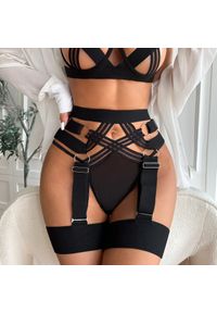 Intica - Komplet bielizny koronkowej na romantyczne wieczory Harold. Kolor: czerwony. Materiał: koronka #6