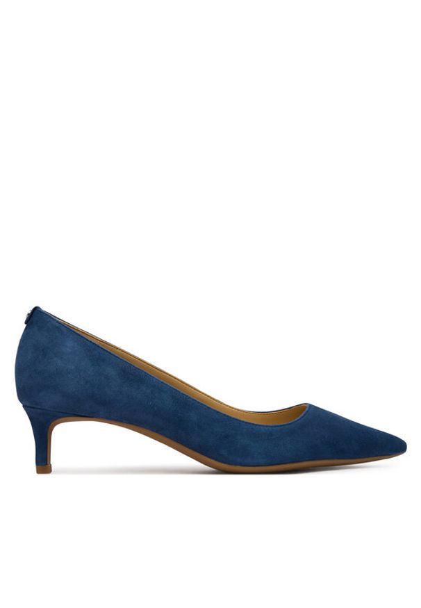 MICHAEL Michael Kors Czółenka Alina Flex Kitten 40R3ALMP1S Granatowy. Kolor: niebieski. Materiał: zamsz, skóra