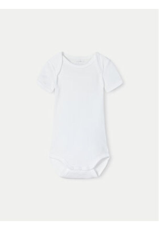 Name it - NAME IT Komplet body 13242195 Biały Regular Fit. Kolor: biały. Materiał: bawełna