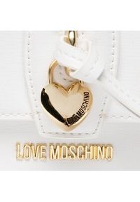 Love Moschino - LOVE MOSCHINO Torebka JC4330PP0FKB0120 Biały. Kolor: biały. Materiał: skórzane #4