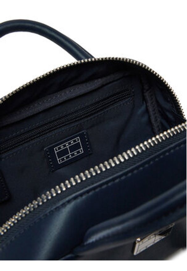 Tommy Jeans Torebka Tjw American Cool Trunk AW0AW17294 Granatowy. Kolor: niebieski. Materiał: skórzane