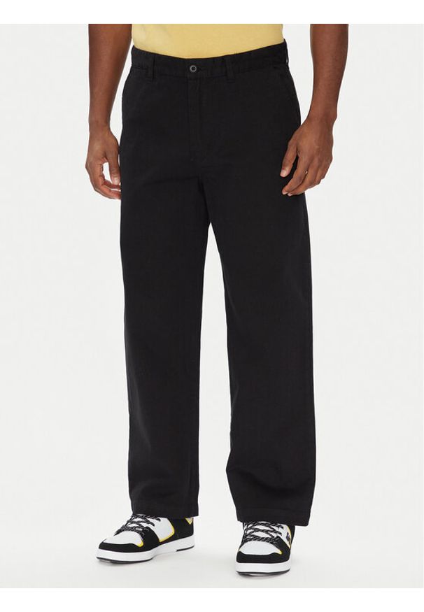 DC Shoes Chinosy Worker Baggy ADYNP03097 Czarny Baggy Fit. Kolor: czarny. Materiał: bawełna