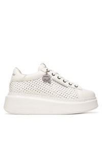 Karl Lagerfeld - KARL LAGERFELD Sneakersy KL63577N Biały. Kolor: biały. Materiał: skóra #1