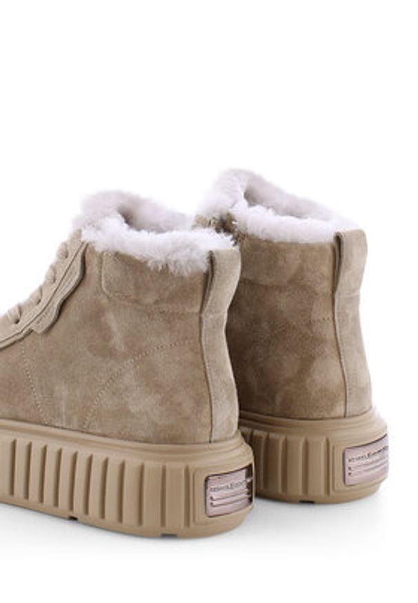 KENNEL&SCHMENGER - Kennel & Schmenger Sneakersy Zap 61-25410.566 Beżowy. Kolor: beżowy. Materiał: nubuk, skóra