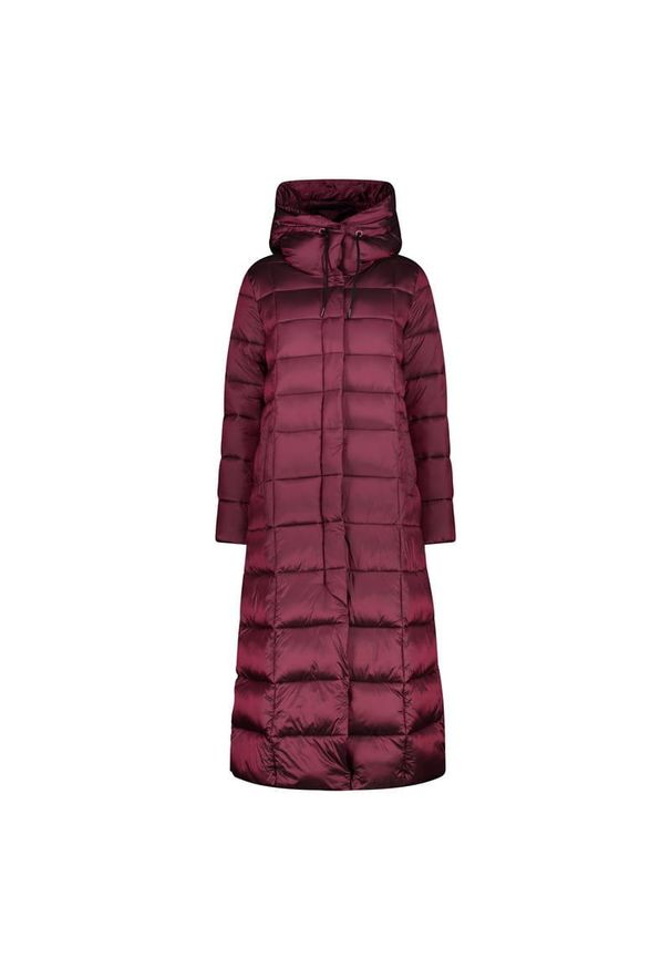 Płaszcz damski turystyczne CMP 32K3136. Kolor: czerwony. Sezon: zima. Styl: sportowy. Sport: turystyka piesza