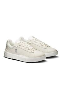 On - ON The Roger Advantage Ivory | Ivory Sneakersy damskie. Okazja: do pracy, na co dzień. Kolor: kremowy. Materiał: materiał. Szerokość cholewki: normalna. Wzór: jednolity. Sport: tenis #4