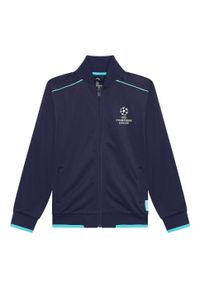 CHAMPIONS LEAGUE - Dres treningowy UEFA Champions League dla dzieci. Kolor: niebieski. Materiał: dresówka. Styl: sportowy