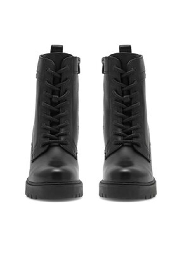 Lasocki Trzewiki WIKI EST-WIKI-18 Czarny. Kolor: czarny. Materiał: skóra