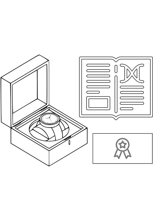 NoName - Zegarek męski Tsar Bomba TB8213A(1+1)-06 czarny. Kolor: czarny