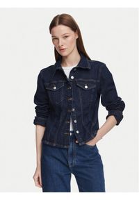 Calvin Klein Jeans Koszula jeansowa LV047G749G Granatowy Slim Fit. Kolor: niebieski. Materiał: bawełna #1