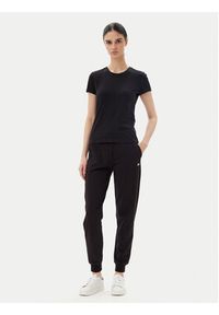 EA7 Emporio Armani T-Shirt 7W000497 AF14880 UC001 Czarny Regular Fit. Kolor: czarny. Materiał: bawełna