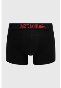 Lacoste bokserki x Netflix 3-pack męskie kolor czarny 5H6421-G54. Kolor: czarny #3