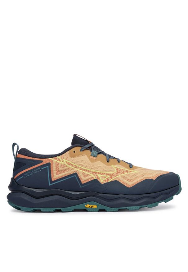 Mizuno Buty do biegania Wave Daichi 9 J1GJ2571 Brązowy. Kolor: brązowy. Materiał: skóra. Model: Mizuno Wave