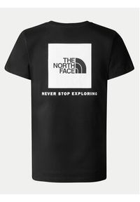 The North Face T-Shirt Redbox NF0A87NM Czarny Regular Fit. Kolor: czarny. Materiał: bawełna #6