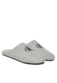Calvin Klein Kapcie Home Slipper Mule HM0HM01931 Szary. Kolor: szary. Materiał: materiał #3