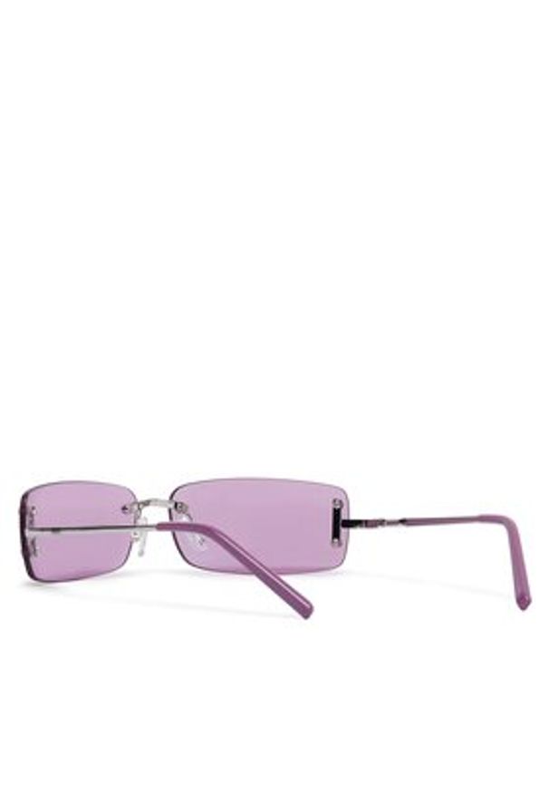 Vans Okulary przeciwsłoneczne Gemini Sunglasses VN000GMYCR31 Fioletowy. Kolor: fioletowy