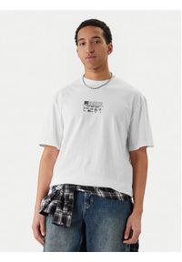 DC Shoes T-Shirt Made Custom EDYZT04368 Biały Regular Fit. Kolor: biały. Materiał: bawełna #8