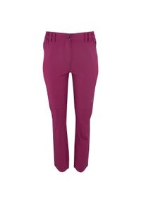 YOA - Spodnie damskie Athl. DPT. Manola Prugna rozmiar 46. Kolor: fioletowy. Materiał: materiał. Sport: turystyka piesza #1