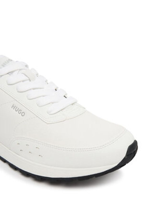 Hugo - HUGO Sneakersy Icelin 50552629 Biały. Kolor: biały. Materiał: skóra
