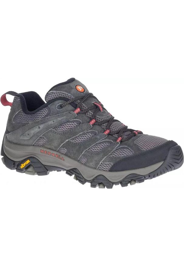 Buty Trekkingowe Męskie Merrell Moab 3 Gore-Tex. Kolor: szary, wielokolorowy. Materiał: materiał. Technologia: Gore-Tex. Sport: turystyka piesza