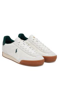 Polo Ralph Lauren Sneakersy 809968177002 Biały. Kolor: biały. Materiał: zamsz, skóra