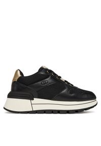Liu Jo Sneakersy Amazing 28 BF5047 PX685 Czarny. Kolor: czarny. Materiał: skóra
